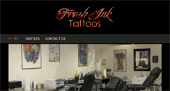 Desktop Screenshot of freshinktattoos.com